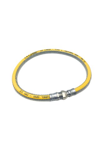 Salmore 75CM FLEX DOĞALGAZ HORTUMU ÇELİK ÖRGÜLÜ