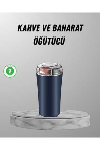 la boom Elektrikli Kahve Ve Baharat Öğütücü – Güçlü Motor, Paslanmaz Çelik Gövde, Kolay Temizlik
