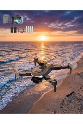 AKILLI Takip Özellikli 4K Drone Katlanabilir Tasarım Uzaktan Kontrollü Profesyonel Çekim Dronu