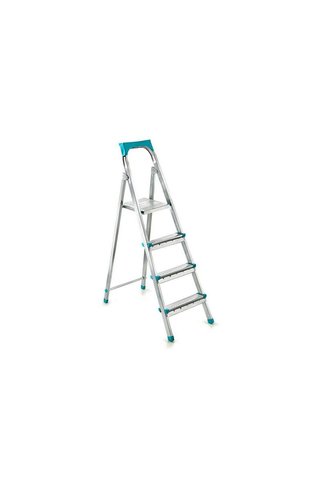 la boom 3+1Basamakli Metal Merdiven Y: 82Cm - 120Kg.Taşima Kapasitesi