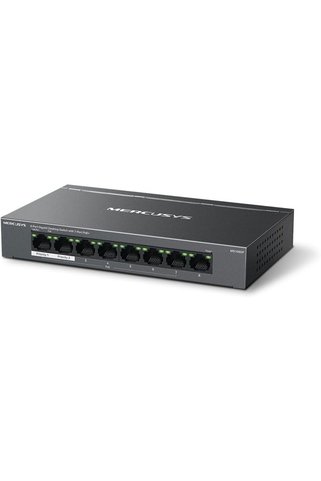 Ronanna MS108GP, 8-Port Gigabit Desktop Switch with 7-Port PoE+