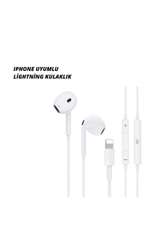 Marsilyan iPhone 14 ve altındaki modellerle uyumlu Kablolu kulaklık AKL48JD5