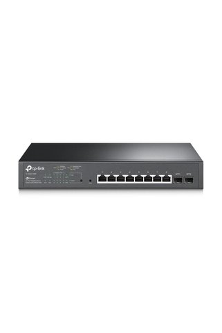 TP-LINK OMADA TL-SG2210MP 8 PORT GIGABIT+ 2XGIGABIT SFP UPLINK YÖNETİLEBİLİR 150W POE RACKMOUNT SWIT