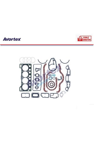 aycenoto FULL TAKIM CONTA RENAULT R12 1,4 1.400CC 1989-2000 KEÇELİ 7701460626 AVORTEX