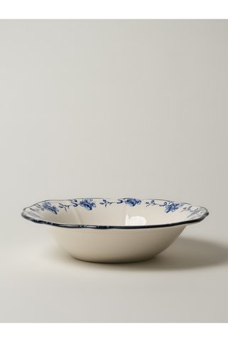 Minihol Delftware Porselen Salata Kasesi (25 cm)