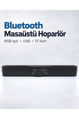 FMA Masaüstü Soundbar Hoparlör Siyah