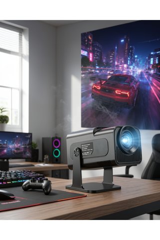 ASTRALTECH Mini Projektör Android 11 İşletim Sistemi XUCZHCS350PROPROJEKSİYONNNNNN-8
