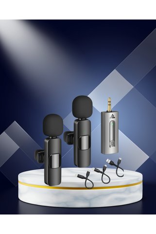 ASTRALTECH Kablosuz Mikrofon 8 Saat Kullanım Süresi