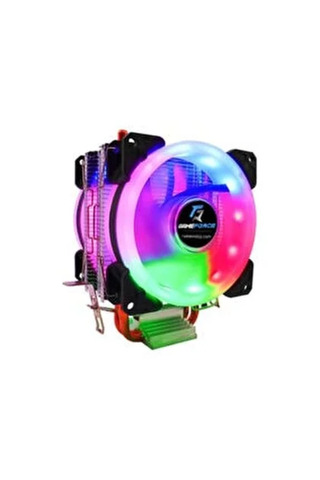 VOREX Gabble Cool Storm T90 RGB Çift Fanlı İşlemci Fanı - INTEL Uyumlu Kule Tipi CPU Soğutucu