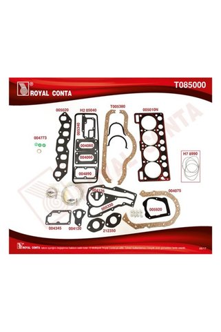 Royal MOTOR TAKIM CONTASI R9 R11 1,4 (SKT KECELI REINZ SUBAP LASTIKLI)
