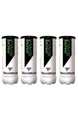 Tecnifibre Padel Team 3'lü 4 Kutu Padel Topu