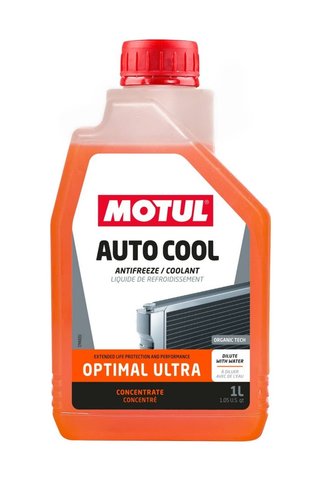 Motul AUTO COOL OPTIMAL ULTRA 1LT ANTFRZ KIRMIZI