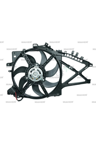 MAHER Fan Radyatör COMBO C 2000-2006 Corsa C 2000-2006 1.3 CDTI-1.7 CDTI Davlumbazlı