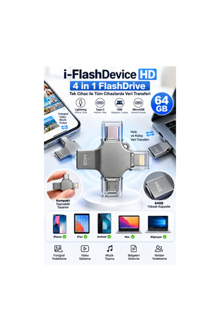 64 GB FLASH BELLEK