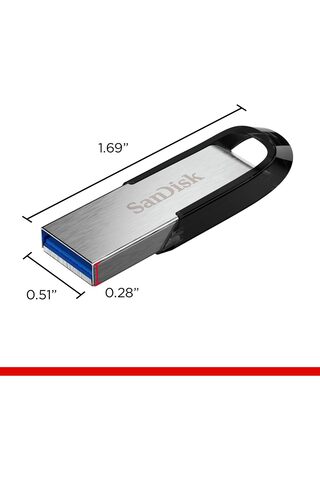 Ronanna Ultra Flair 128 GB USB 3.0 Flash Bellek - SDCZ73-128G-G46, Gümüş