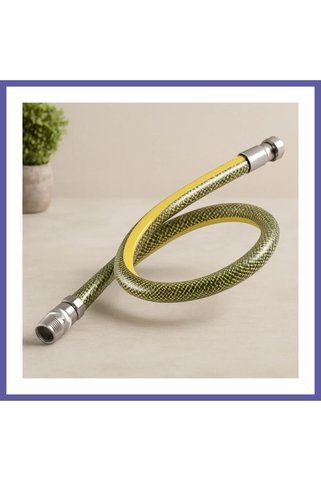 100 cm Çelik Örgülü Flex Doğalgaz Hortumu NIDA