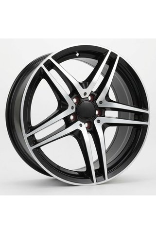Emr MERCEDES M100 JANT MODELİ 5X112 19 onç ÖN:8.5-ARKA:9.5 ET:45/48 CB:66.6 B/D JANT A-B-C-GLA-CLA-E-S SERİLERİ ile UYUMLU JANT BİR TAKIM 4 ADET