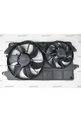 MAHER Fan Radyatör TRANSIT Connect 2002-2013 1.8 Tdci Davlumbazlı (Çift Motor)