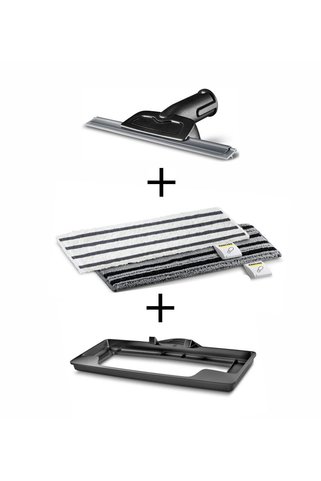 Karcher Sc2 Sc3 Sc4 Sc5 Cam Temizleme Aparatı Halı Aparatı (PLANÖRÜ) Dış(SERT) Zemin Bezi Easyfix Delüx - PH