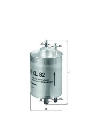 MAHLE Yakit Filtresi Mercedes M112 M113 M273 W202 W203 CL203 C208 C209 W210 C215 W220 R230 R170 W463