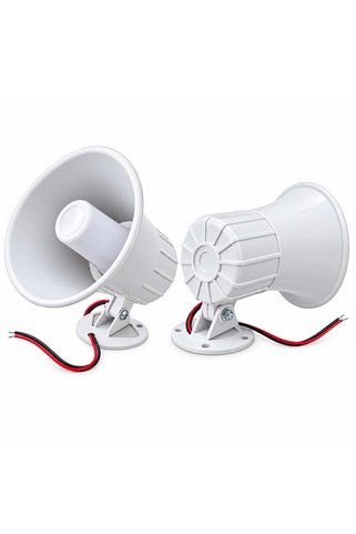 JetClean No-Tel CON-20 Mini 20 Watt Beyaz 2'Li Set Horn Hoparlör