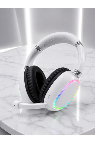 RGB BEYAZ KULAKLIK MAX-17