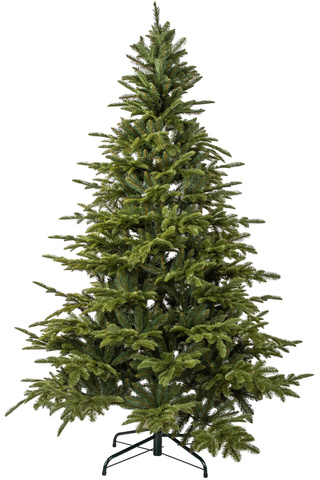 Herdekora Yapay Yılbaşı Çam Ağacı Nobilis Yeşil 280 cm 4295 Dal Ucu - Gerçek Görünümlü Noel Ağacı, Çap 165 cm