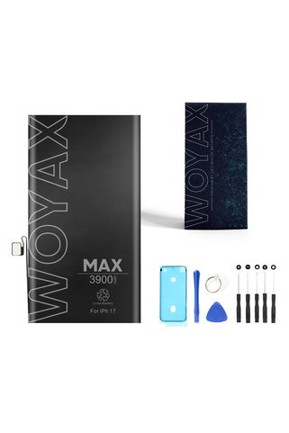 woyax By Deji iPhone 17 Cep Telefonu Uyumlu Premium Batarya
