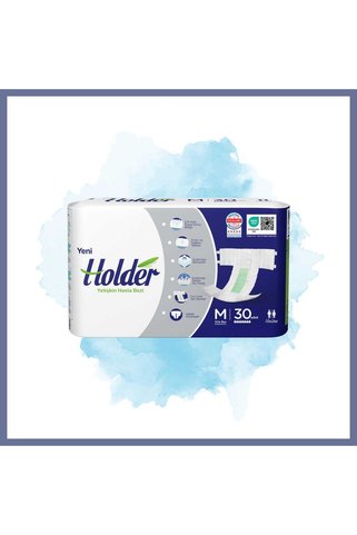 dilaratrendhousee Belbantlı Yetişkin Hasta Bezi - M - 120 Adet, 4 Paket DLRA