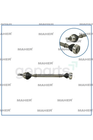 MAHER Aks Komple Ön Polo / Ibiza / Cordoba / Fabia / Roomster 2005-2009 M - T BNM 1.4 TDI Sağ
