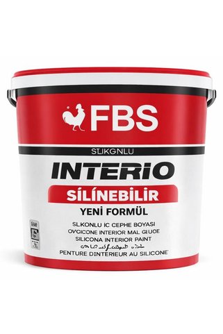 FBS İnterio Silikonlu Silinebilir İç Cephe Boyası 10 Kg Beyaz
