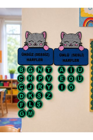 KEÇEYE DAİR NE VARSA Ünlü ünsüz harfler