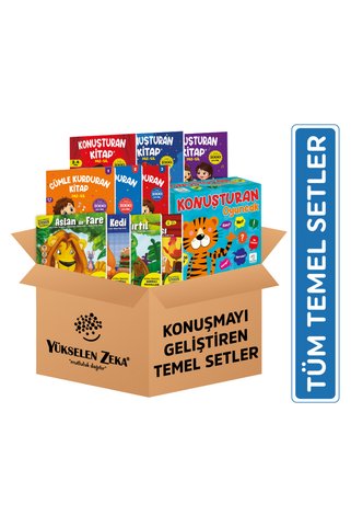 yükselen zeka Konuşmayı Geliştiren Temel Setler Kolisi