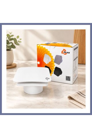 dilaratrendhousee 100 mm Plastik Banyo Tuvalet Aspiratörü 12W DLRA