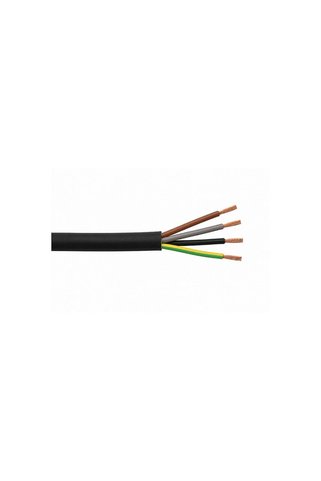 ÖZNUR 4x4 mm TTR Kablo Siyah Çok Telli Esnek Enerji Kablosu 50 Metre