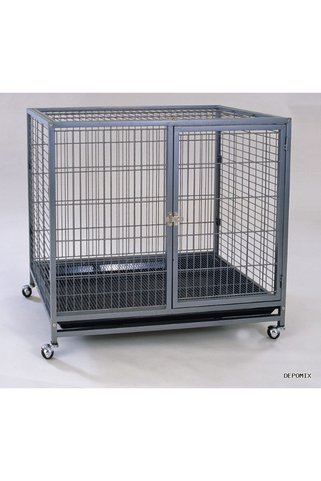 Dayang DPMIX-HB Köpek Kafesi (14517) Galveniz Teker.95x57x87