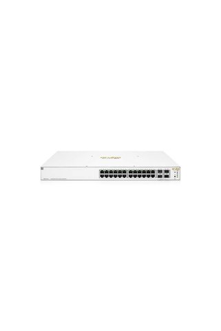 HPE ARUBA ION 1930 JL684B 24 PORT GIGABIT+4X10GB SFP YÖNETİLEBİLİR L2+ RACKMOUNT 370W POE SWITCH