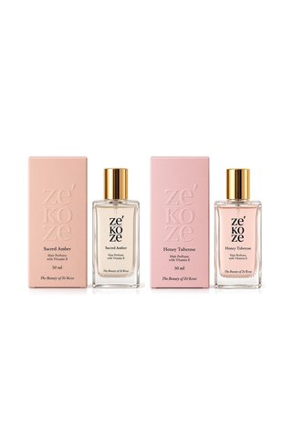 Ze'Koze Amber & Tuberose Duo Saç Parfümü Seti 2'li Sacred Amber Honey Tuberose 50 ml