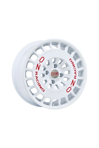 OZ Racing JANT 17X7.5 4X108 ET20 75.0 OZ-RACING RR40 RACE WHITE RED LETTERING ( 4 ADET JANT)