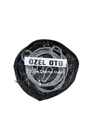 Bezos 3.5 Ton Araç Çekme Halatı Çelik BZELDR05