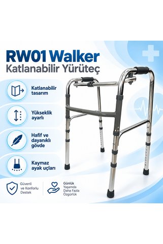 Respirox İthal Walker Yürüteç