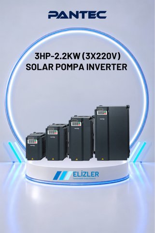 Pantec Solar 3HP 2.2KW SOLAR POMPA INVERTER (3x220V)
