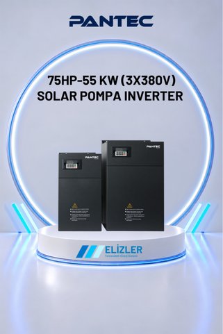 Pantec Solar 75HP 55 KW SOLAR POMPA INVERTER (3x380V)
