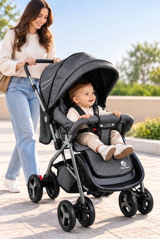 Baby Home Flo Tam Yatarlı Çift Yönlü Bebek Arabası
