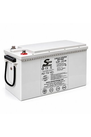Spower 12V 315AH (12.8V) Lityum LiFePO4 Bluetooth Akü