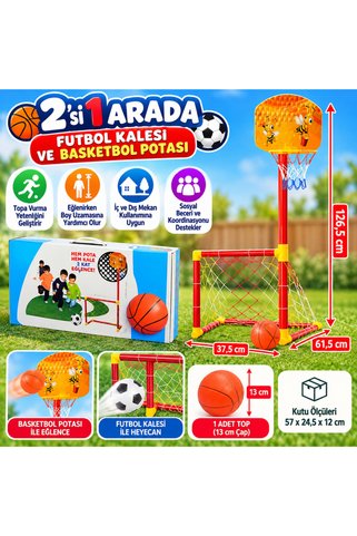 Zeus Lojistik 224 PORTATİF KALE-BASKET POTASI