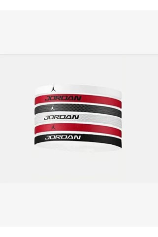 Nike J.101.6033.117.OS JORDAN ELASTIC SPORT HEADBANDS 6LI SAÇ İPİ
