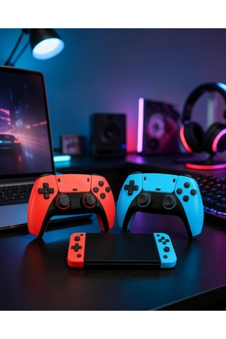 Nemere Kablosuz Retro Oyun Konsolu HDMI Bağlantılı 2 Oyuncak Seti UCZZM68KONSOL-4