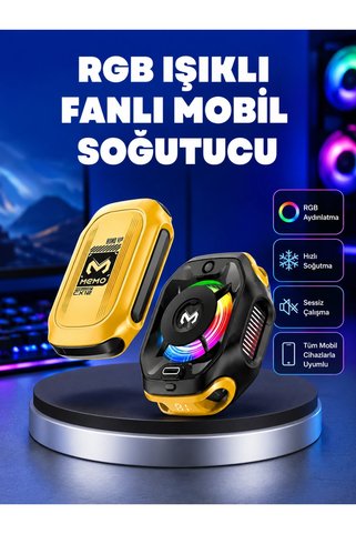 PlentifulType-C Girişli AI Modlu Yüksek Performanslı Telefon Soğutucu Yeni Nesil