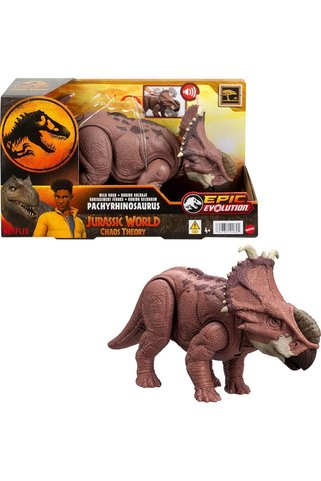 mattel Kükreyen Dinozor Figürleri Pachyrhinosaurus HTK72